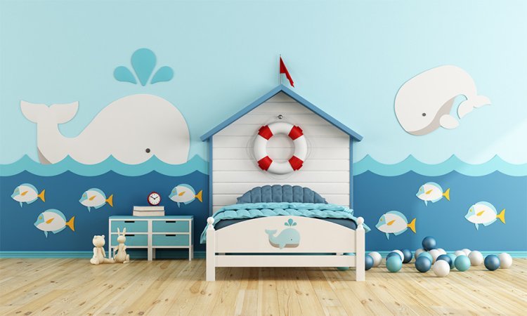 Wallpaper for kids: How To Harmonise Wallpaper with Furniture in Kids’ Room
