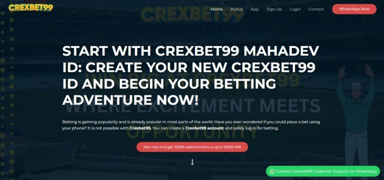 Unlock Your Winning Potential with Crexbet99: India's Premier Online Betting Destination