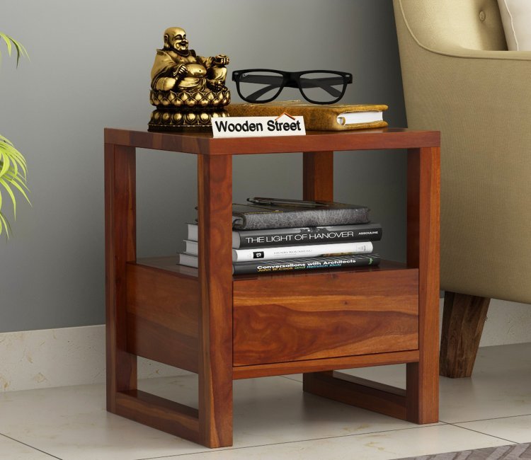 Enhance Your Bedroom Experience with a Bedside Table from Wooden Street