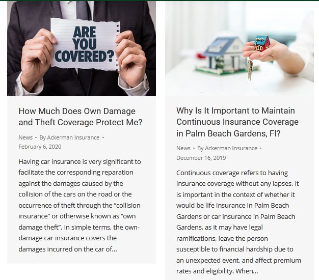 Navigating Insurance Needs in Palm Beach Gardens, FL!